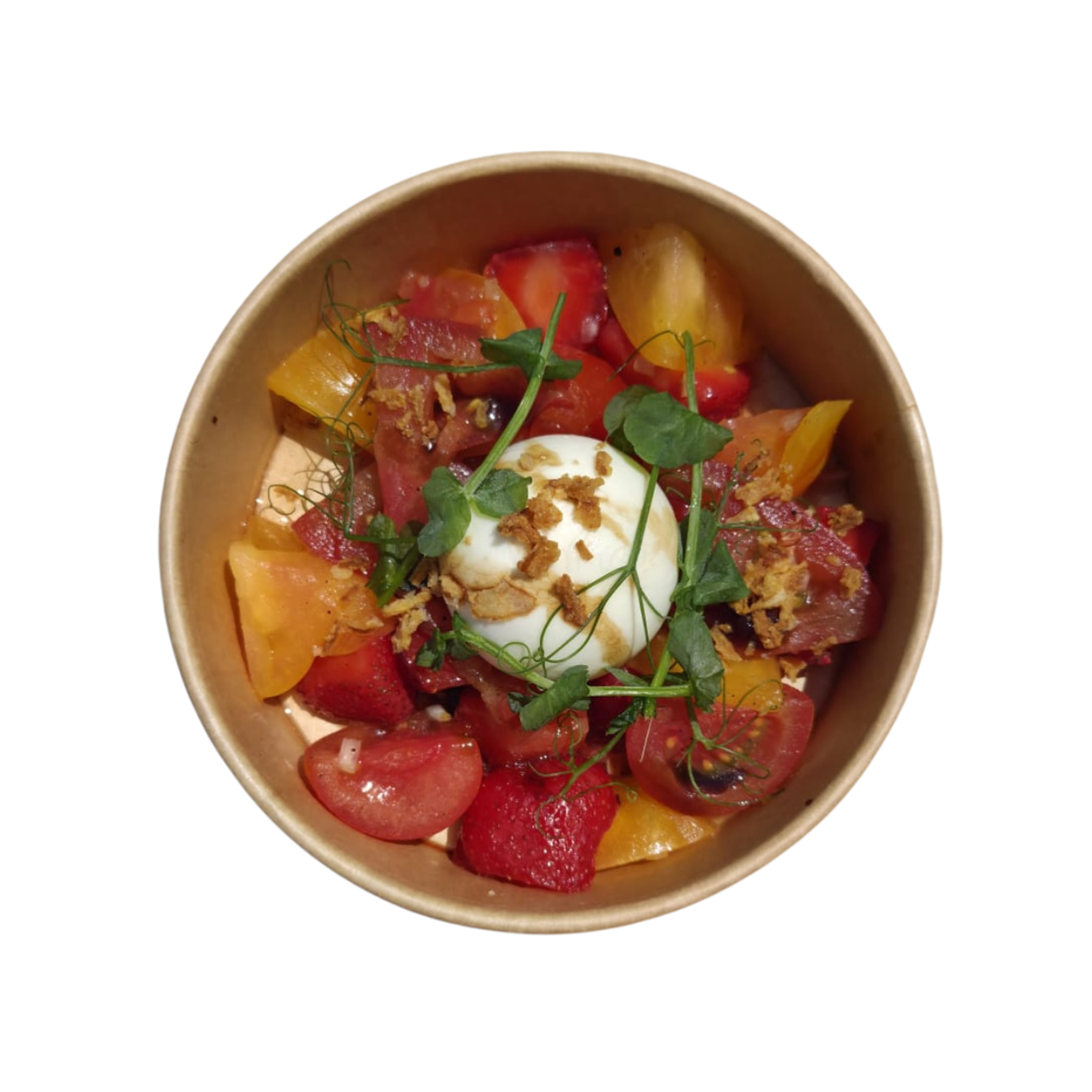 Tomate Du Jardin Fraises De Dordogne Mozzarella Vinaigrette Basilic  Site