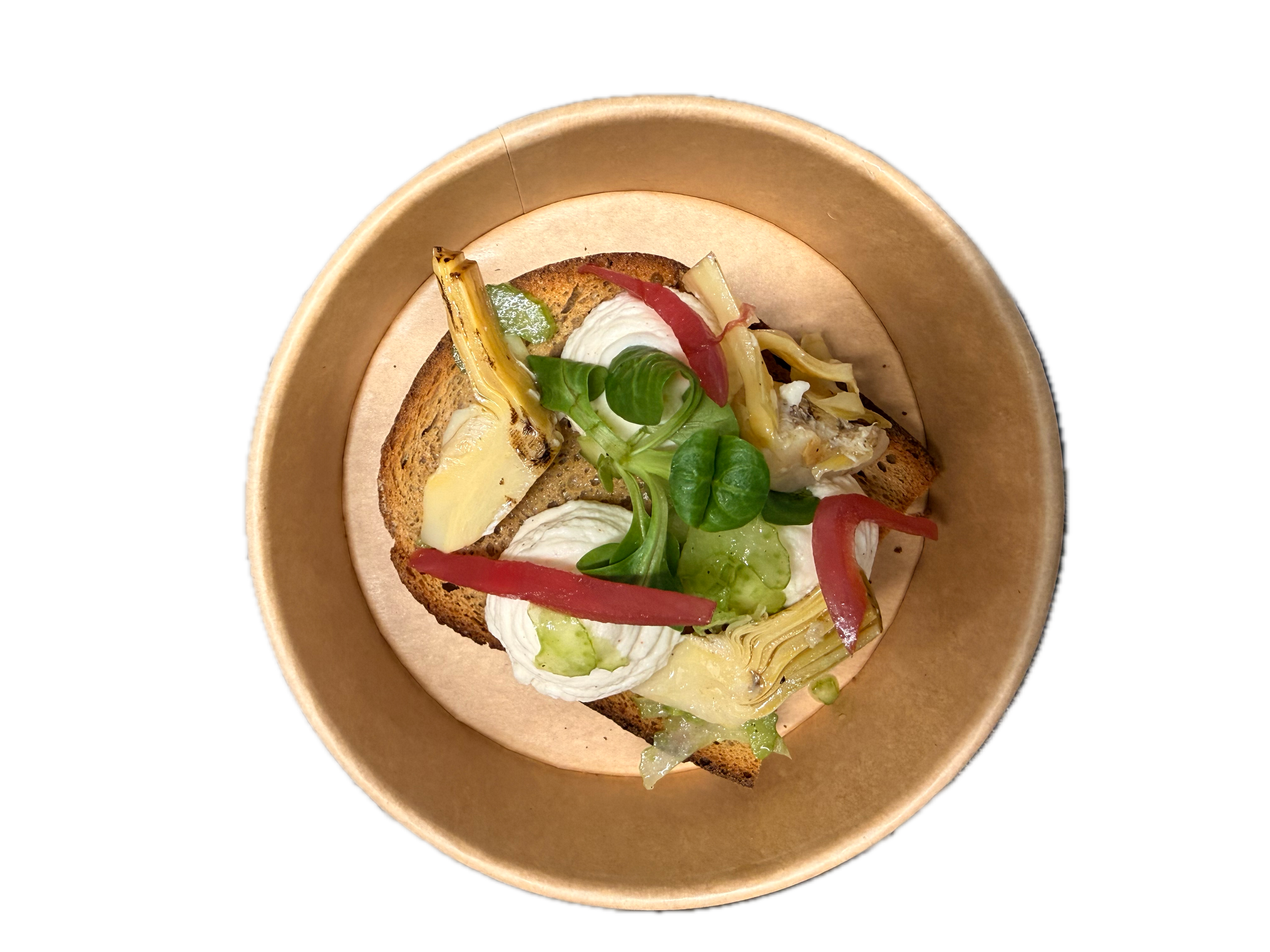 Tartine Complete Brousse Avec Arrie Re Plan Supprime