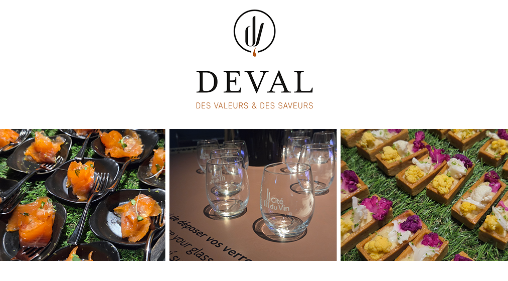 Inauguration Via Sensoria &agrave; la Cit&eacute; du Vin 26 avec Deval Traiteur